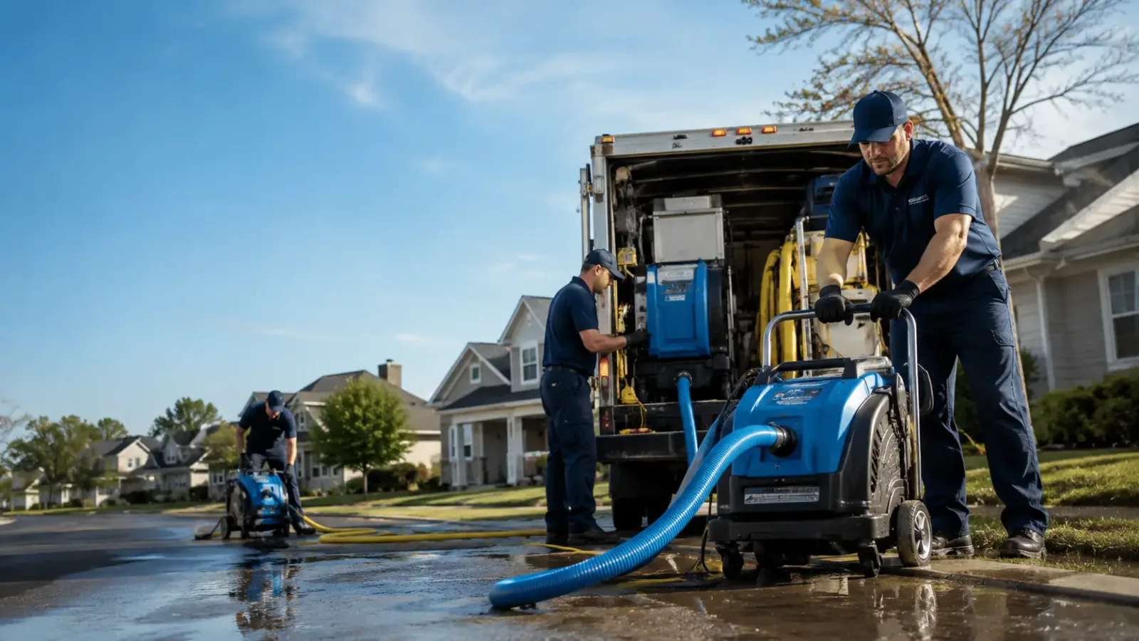 Flood Damage Cleanup in Wood River Junction, RI